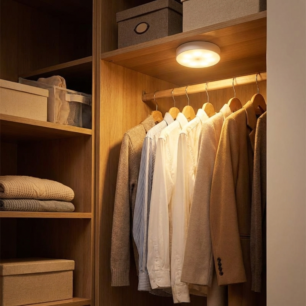 Circular Motion Sensor LED - Warm White